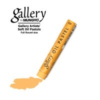 Пастель масляная мягкая круглая GALLERY Artists` Soft Oil, 203 Оранжево-желтый