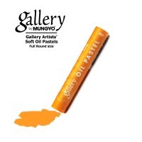 Пастель масляная мягкая круглая GALLERY Artists` Soft Oil, 205 Оранжевый
