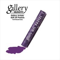 Пастель масляная мягкая круглая GALLERY Artists` Soft Oil, 212 Фиолетовый