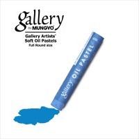 Пастель масляная мягкая круглая GALLERY Artists` Soft Oil, 222 Синий светлый