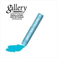 Пастель масляная мягкая круглая GALLERY Artists` Soft Oil, 223 Бирюзовый синий