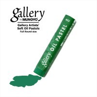 Пастель масляная мягкая круглая GALLERY Artists` Soft Oil, 229 Изумрудно-зеленый