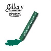 Пастель масляная мягкая круглая GALLERY Artists` Soft Oil, 231 Зеленый малахитовый