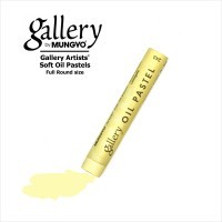 Пастель масляная мягкая круглая GALLERY Artists` Soft Oil, 243 Желтый бледный
