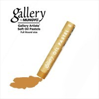 Пастель масляная мягкая круглая GALLERY Artists` Soft Oil, 252 Охра золотая