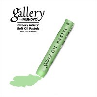 Пастель масляная мягкая круглая GALLERY Artists` Soft Oil, 266 Зеленый бледный