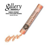 Пастель сухая мягкая круглая Mungyo GALLERY Extra Fine Soft, 218 Бледно-оранжевый