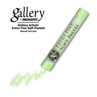 Пастель сухая мягкая круглая Mungyo GALLERY Extra Fine Soft, 519 Зеленый лайм