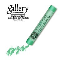 Пастель сухая мягкая круглая Mungyo GALLERY Extra Fine Soft, 527 Изумрудный зеленый