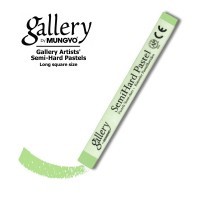 Пастель сухая полутвёрдая квадратная GALLERY Artists` Semi-Hard, 065 Зеленый лайм яркий