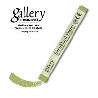 Пастель сухая полутвёрдая квадратная GALLERY Artists` Semi-Hard, 076 Зеленый кедровый