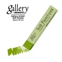 Пастель мягкая квадратная Mungyo GALLERY Artists Soft, 025 Зеленый лиственный