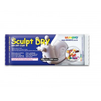 Глина для моделирования Mungyo `Sculpt Dry` 250 г белая