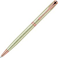 Ручка шариковая Parker Sonnet K435 Slim Feminine Silver PGT серебро 925 пробы 12.84г M черные чернила