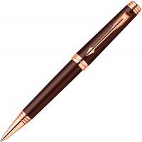 Ручка шариковая Parker Premier Soft K560 Brown PGT M черные чернила
