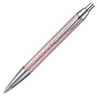 Ручка шариковая Parker IM Premium Vacumatic K224 розовый жемчуг M синие чернила