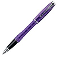 Ручка роллер Parker Urban T206 Premium Vacumatic Amethyst Pearl F черные чернила
