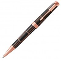 Ручка шариковая Parker Premier K565 Luxury Brown PGT M черные чернила