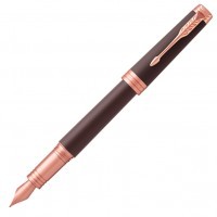 Ручка перьевая Parker Premier F560 Soft Brown PGT, перо F золото 18K