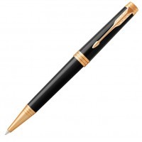 Ручка шариковая Parker Premier K560 Lacque Black GT M черные чернила