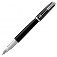 Ручка 5й пишущий узел Parker Ingenuity L F500 LaqBlack CT F черные чернила