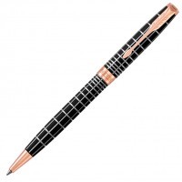 Ручка шариковая Parker Sonnet Premium K531 Masculine Brown PGT M черные чернила