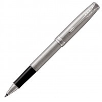 Ручка роллер Parker Sonnet Core T526 Stainless Steel CT M черные чернила