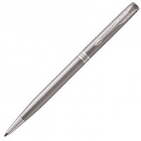 Ручка шариковая Parker Sonnet Core K426 Slim Stainless Steel CT M черные чернила