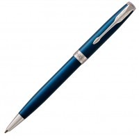 Ручка шариковая Parker Sonnet Core K539 LaqBlue CT M черные чернила