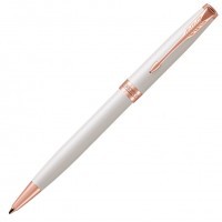 Ручка шариковая Parker Sonnet Premium K540 Pearl PGT M черные чернила