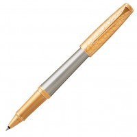 Ручка роллер Parker Urban Premium T313 Aureate Powder GT F черные чернила