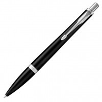 Ручка шариковая Parker Urban Core K309 Muted Black CT M синие чернила