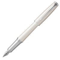 Ручка перьевая Parker Urban Premium F312 Pearl Metal CT, перо F