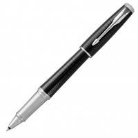Ручка роллер Parker Urban Premium T312 Ebony Metal CT F черные чернила