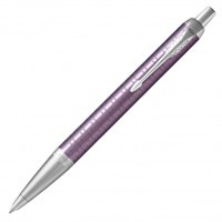 Ручка шариковая Parker IM Premium K324 Dark Violet CT M синие чернила