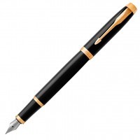 Ручка перьевая Parker IM Core F321 Black GT, перо F