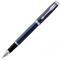 Ручка перьевая Parker IM Core F321 Matte Blue CT, перо F