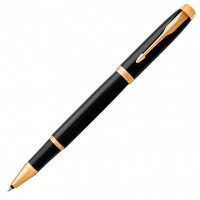 Ручка роллер Parker IM Core T321 Black GT F черные чернила