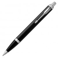 Шариковая ручка Parker im core k321 Black CT M синие чернила