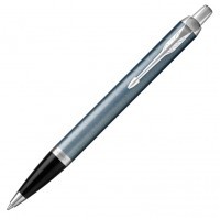 Ручка шариковая Parker IM Core K321 Light Blue Grey CT M синие чернила