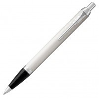 Ручка шариковая Parker IM Core K321 White CT M синие чернила