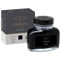 Флакон с чернилами Parker Quink Ink Z13 черный чернила 57мл для ручек перьевых