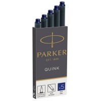 Картридж Parker Quink Z11 синие чернила для ручек перьевых (5шт)