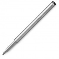 Ручка роллер Parker Vector Steel T03 Stainless Steel CT M синие чернила