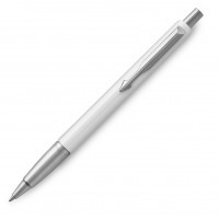 Ручка шариковая Parker Vector Standard K01 White CT M синие чернила