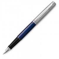 Ручка перьевая Parker Jotter Core F63 Royal Blue CT, перо M