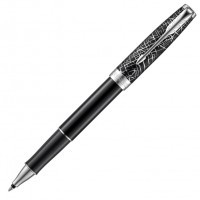Ручка роллер Parker Sonnet SE18 Black CT F черные чернила