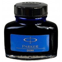 Флакон с чернилами Parker Quink Z13 синие чернила 57мл для ручек перьевых