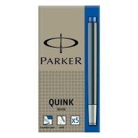 Картридж Parker Quink Z11 синие чернила для ручек перьевых (5шт)