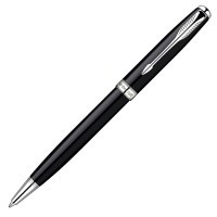 Ручка шариковая Parker Sonnet K530 LaqBlack CT M черные чернила